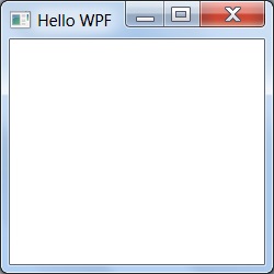 First WPF Application