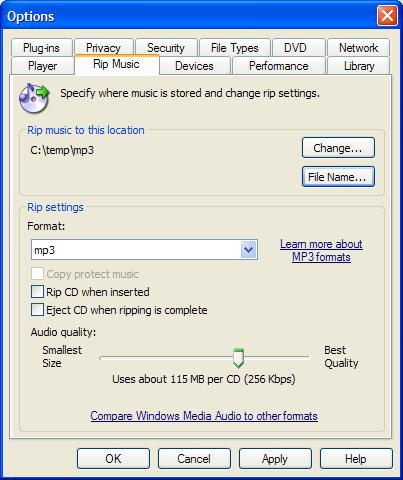 mp3 ripping software windows