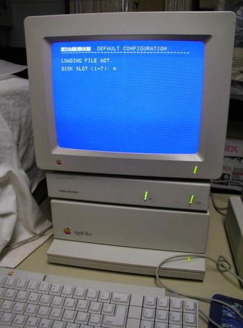 Apple IIGS Running ADT
