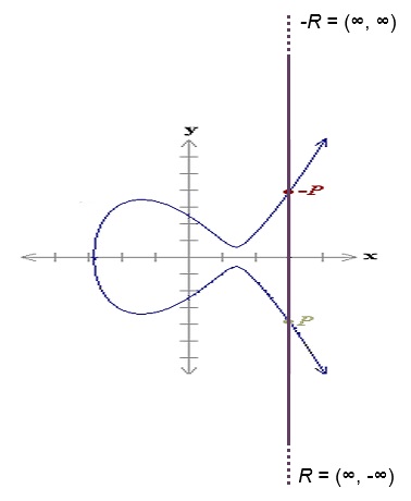 Infinity Point on an Elliptic Curve