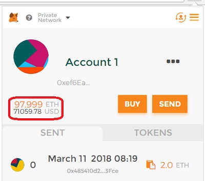 transfer ether out of metamask