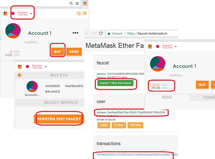 faucet metamask connection not secure