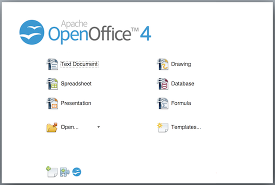 Office Software OpenOffice Screenshot