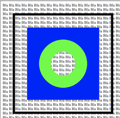Display Transparent Image over Text