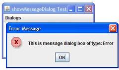 Message Dialog Box