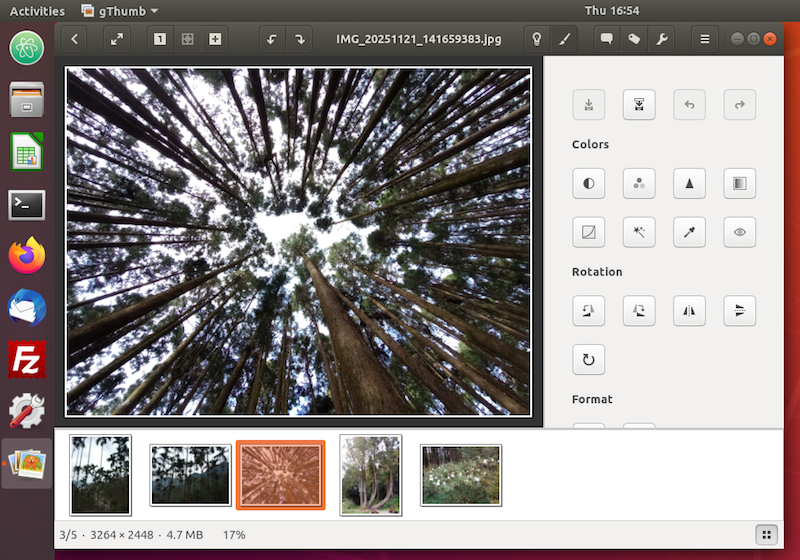 GNOME Image Viewer/Editor - gThumb