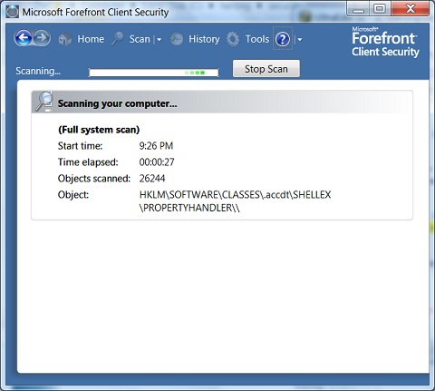 microsoft security client