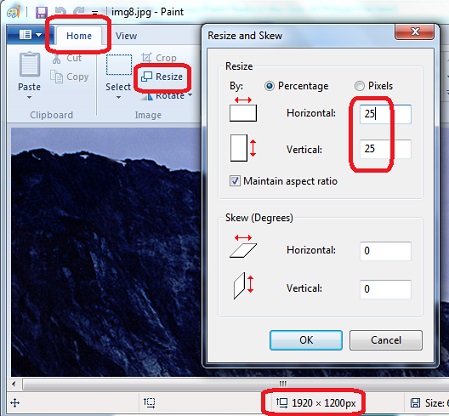 jpg jpeg image file size reducer and batch image resizer