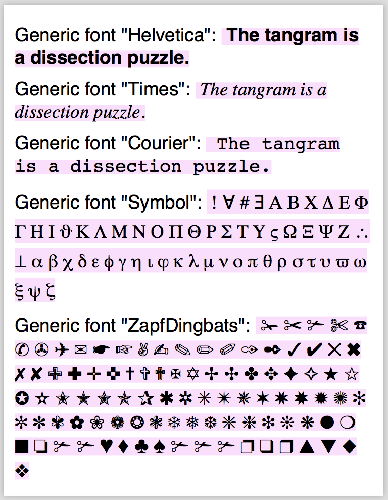 pdf font display as glyphs chrome viewer