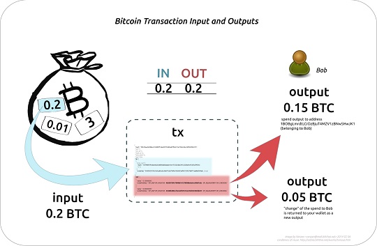 Bitcoin Transaction Inputs and Outputs