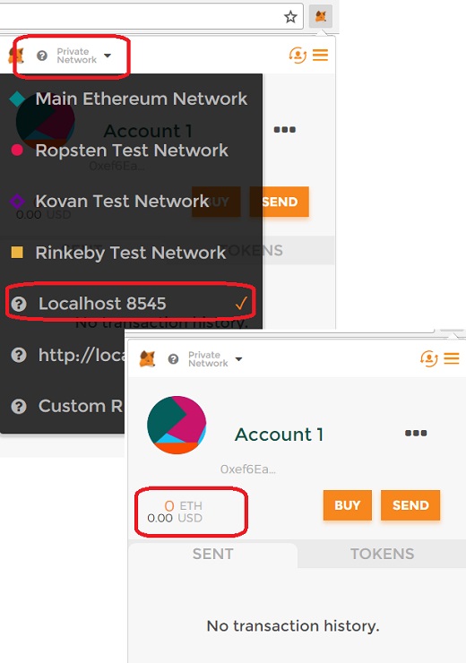 Connect MetaMask to Local "geth" Node