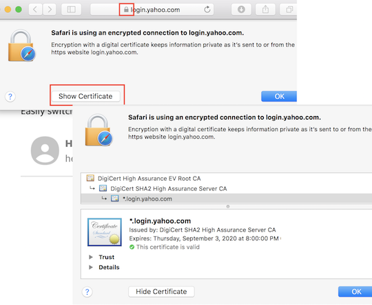 safari download server certificate