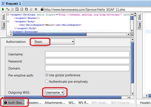SoapUI - Add Outgoing WSS to Request